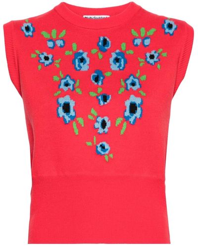 Molly Goddard Top Rosie - Rosa