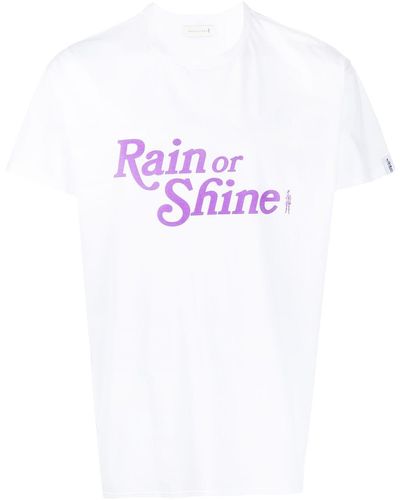 Mackintosh Rain Or Shine Tシャツ - ホワイト