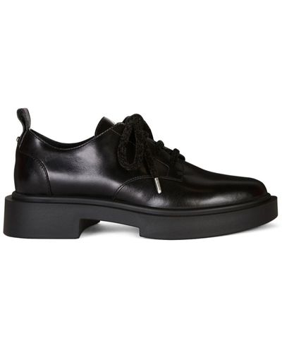 Giuseppe Zanotti Zapatos Achile con cordones - Negro