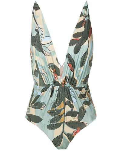 Clube Bossa Maio Floral Swimsuit - Green