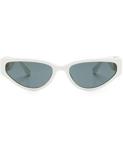 Linda Farrow Tomie Cat-eye Sunglasses - Blue