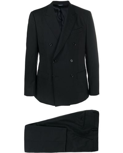 Dolce & Gabbana Pak Met Dubbele Rij Knopen - Zwart