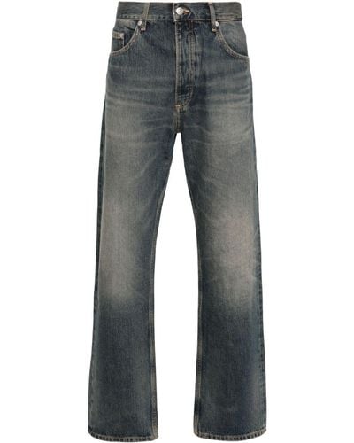 Sandro Ausgeblichene Slim-Fit-Jeans - Blau