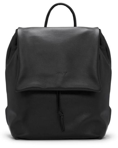 Marsèll Patta Leather Backpack - Black