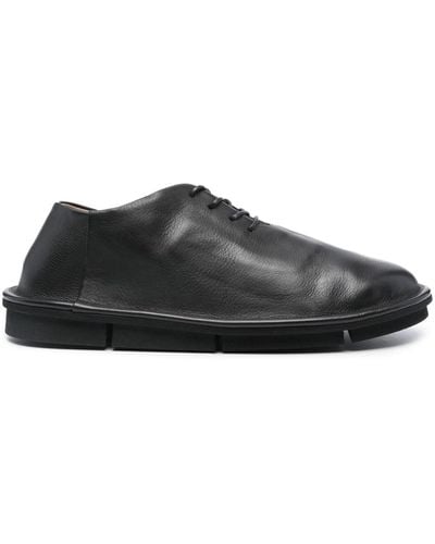 Marsèll Lace-up Leather Derby Shoes - Black