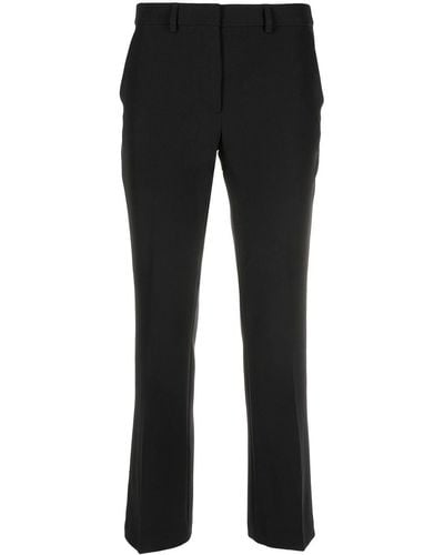 Seventy Cropped Tailored Trousers - Black
