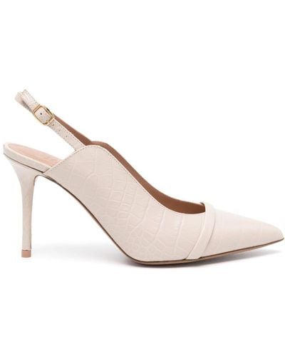 Malone Souliers Marion 85mm Leather Pumps - Pink