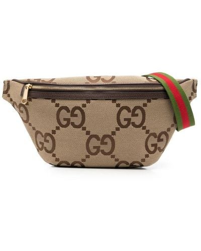 Gucci Jumbo GG Belt Bag - Natural