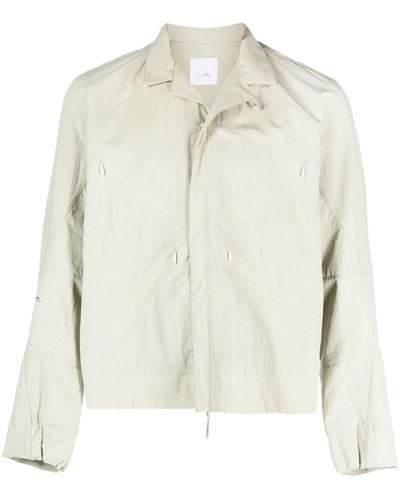 Roa Long-sleeve Shirt Jacket - White
