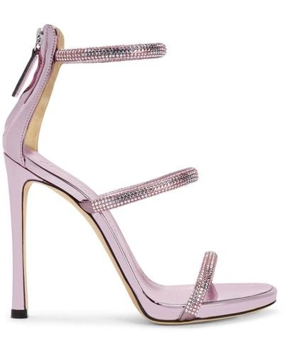 Giuseppe Zanotti Leather Harmony Sandals - Pink