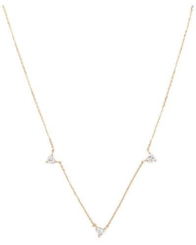 Adina Reyter 14kt Yellow Gold Love Diamond Necklace - Natural