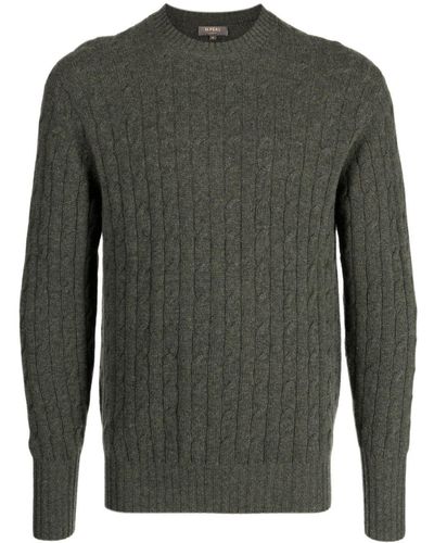 N.Peal Cashmere The Thames Cashmere Sweater - Gray