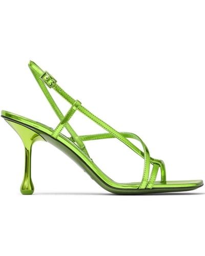 Jimmy Choo Etana 80mm Sandals - Green