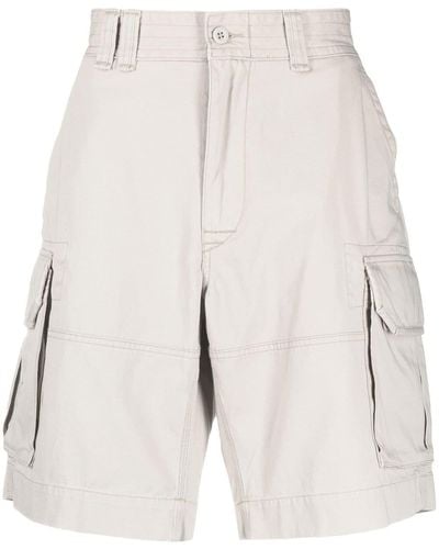 Polo Ralph Lauren Short cargo en coton à patch logo - Neutre