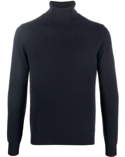 Corneliani Long-sleeve Roll-neck Sweater - Blue