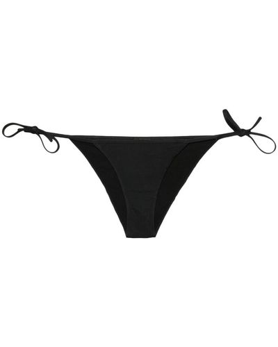 DSquared² Slip bikini con stampa - Nero
