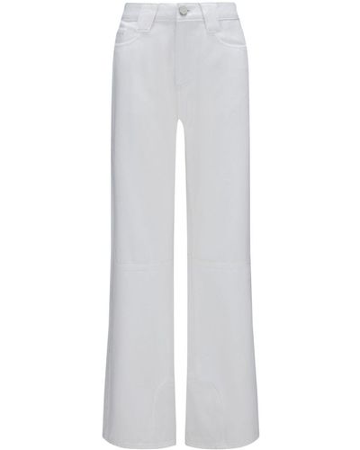 Perfect Moment Low-rise Wide-leg Jeans - White