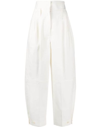 Givenchy High-waisted Balloon Trousers - White