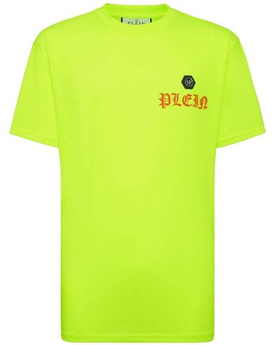 Philipp Plein T-Shirt mit Rundhalsausschnitt - Grün