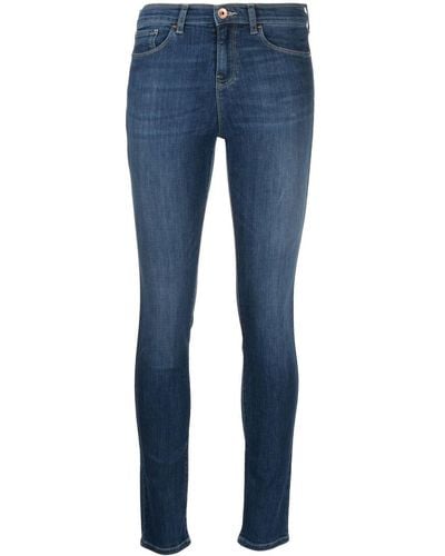 Emporio Armani Skinny Jeans - Blauw