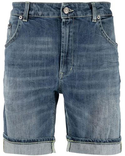 Dondup Regular-fit Denim Shorts - Blue