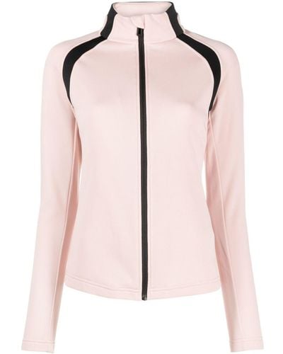 Rossignol Paneled High-neck Sweatshirt - Pink