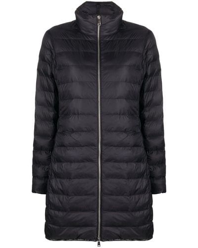 Polo Ralph Lauren Gefütterter Mantel mit langem Schnitt - Schwarz