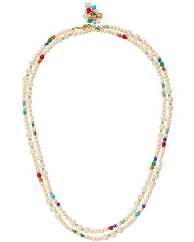 Roxanne Assoulin The Lighthearted Double-wrap Necklace - Metallic