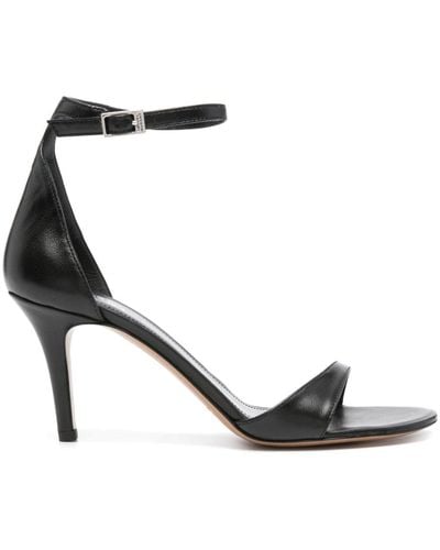 Isabel Marant Ailisa 80mm Leather Sandals - Black