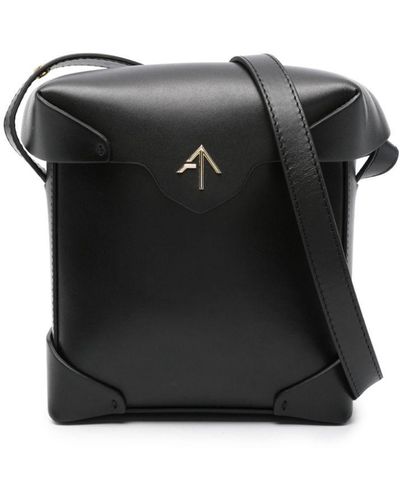MANU Atelier Mini Pristine Shoulder Bag - Black