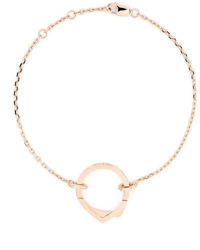 Repossi 18kt Rose Gold Antifer Chain-link Bracelet - White