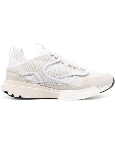 OAMC Aurora Paneled Low-top Sneakers - White