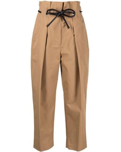 3.1 Phillip Lim Chino Origami Trousers - Natural