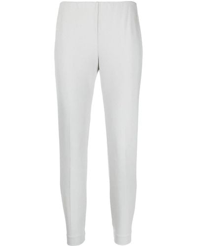 Le Tricot Perugia Straight-leg stretch-leggings - Grey