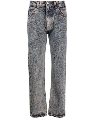 Marni Mid-rise Tapered Jeans - Grey