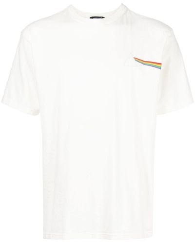 Undercover T-Shirt mit Pink Floyd-Print - Weiß