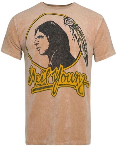 MadeWorn Neil Young Cotton T-shirt - Multicolour