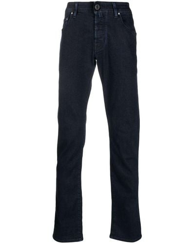 Jacob Cohen Jeans slim a vita bassa - Blu
