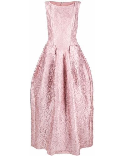 Talbot Runhof Besticktes Abendkleid - Pink