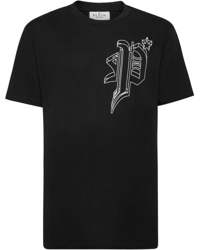 Philipp Plein Wire Frame Tシャツ - ブラック
