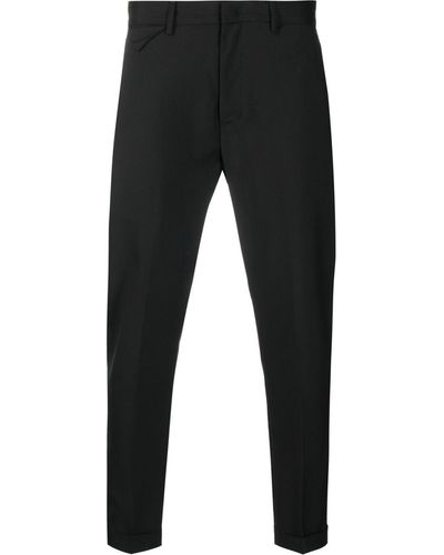 Low Brand Pantalones de vestir capri - Negro