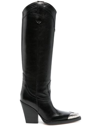 Paris Texas El Dorado 100Mm Boots - Black