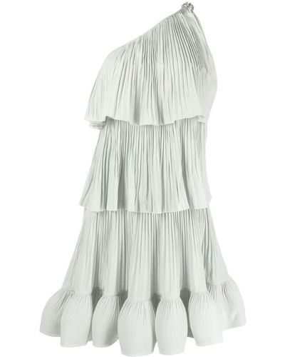 Lanvin Vestido de una sola manga - Blanco