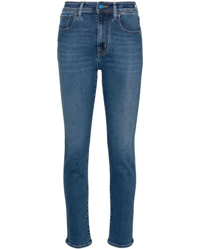 Jacob Cohen Olivia Jeans mit hohem Bund - Blau