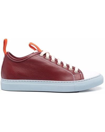 Sofie D'Hoore Sneakers con design color-block - Rosso