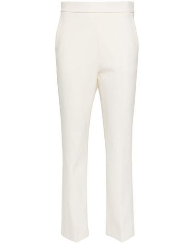 Max Mara Nepeta High-waist Tailored Trousers - White