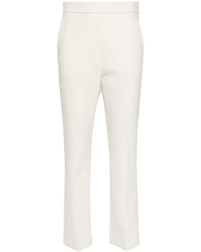 Max Mara Nepeta High-waist Tailored Pants - White