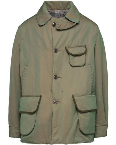 Maison Margiela Jacket With Check Pattern - Green