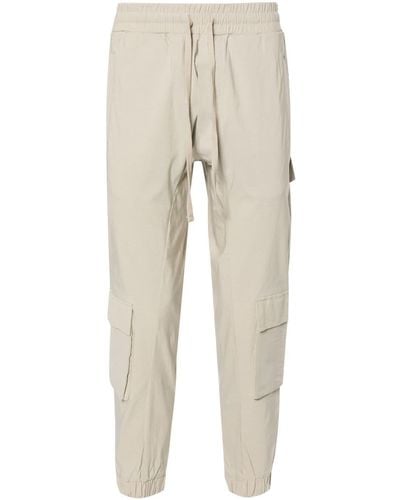 Thom Krom M St 436 Drop-crotch Tapered Trousers - Natural