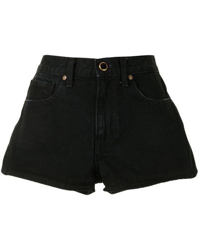 Khaite Denim Shorts - Zwart